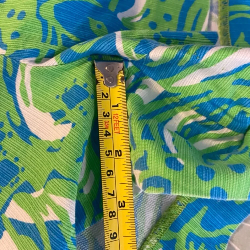๐ฟ Lilly Pulitzer Liza Shorts โ Size 10 โ Limeade Roar of the Jungle GUC๐ฟ - Picture 10 of 15